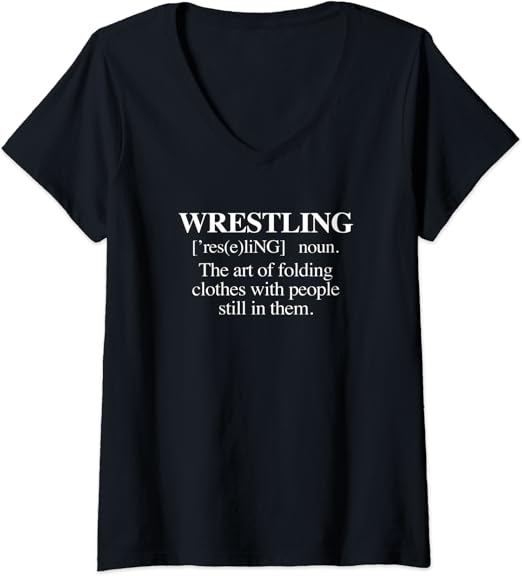 Womens Wrestling Definition TShirt funny saying wrestler